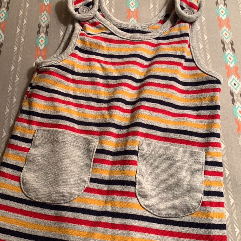 Striped Overalls - Picture 2 of 2